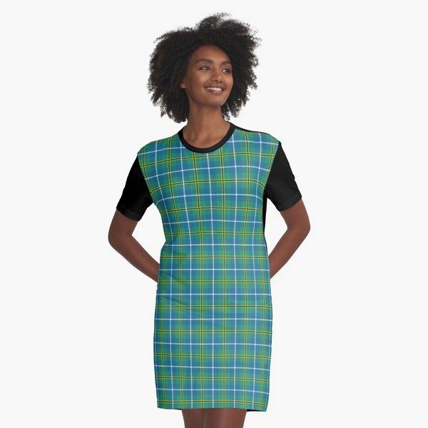 Turnbull Ancient Hunting tartan tee shirt dress