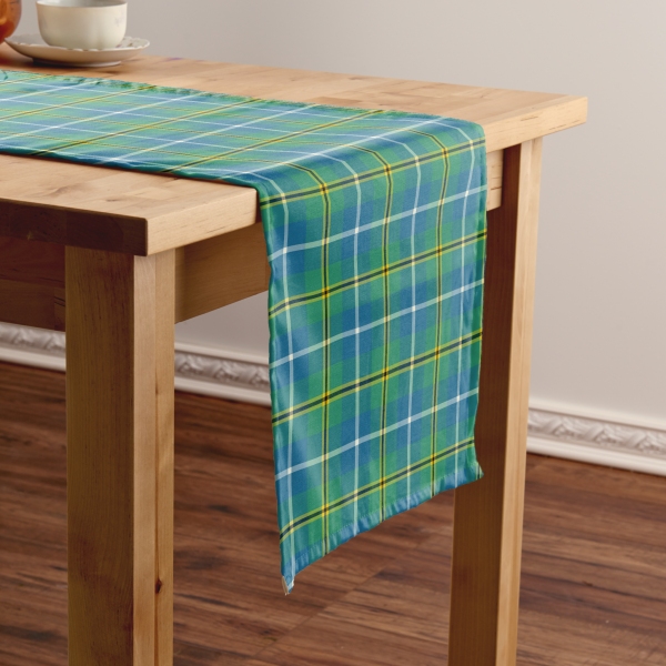 Turnbull Ancient Hunting tartan table runner