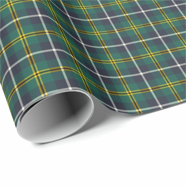 Turnbull Hunting tartan wrapping paper