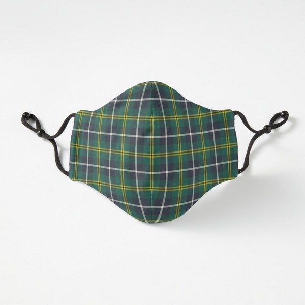 Turnbull Hunting tartan fitted face mask