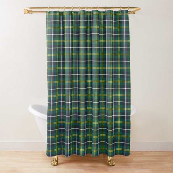 Turnbull Hunting tartan shower curtain