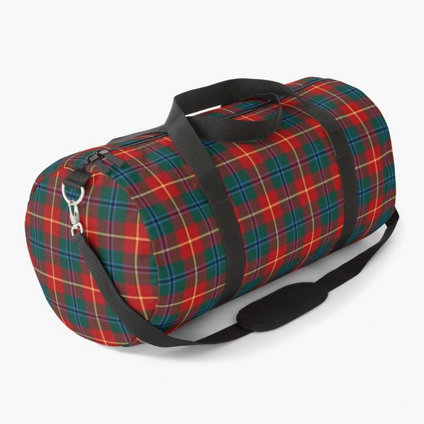 Turnbull tartan duffle bag