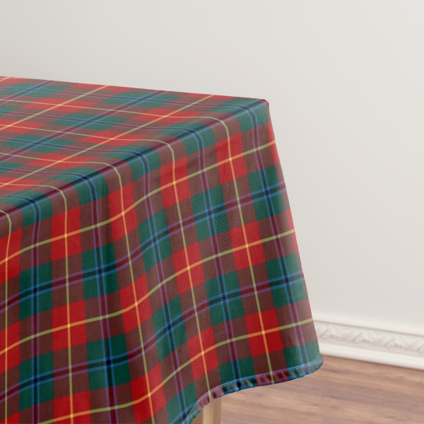 Turnbull tartan tablecloth