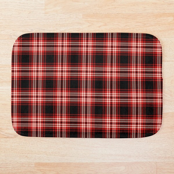 Tweedside tartan floor mat