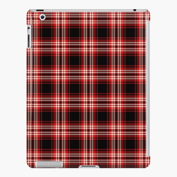 Tweedside tartan iPad case