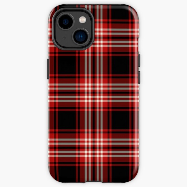Tweedside tartan iPhone case