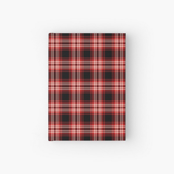Tweedside tartan hardcover journal