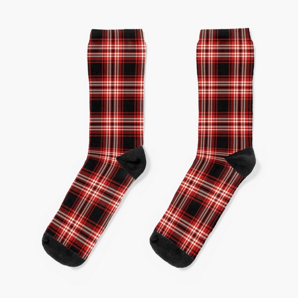 Tweedside tartan socks