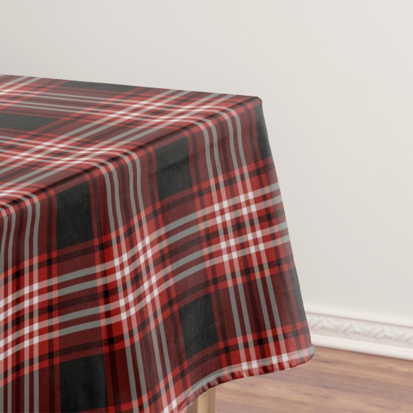 Tweedside tartan tablecloth