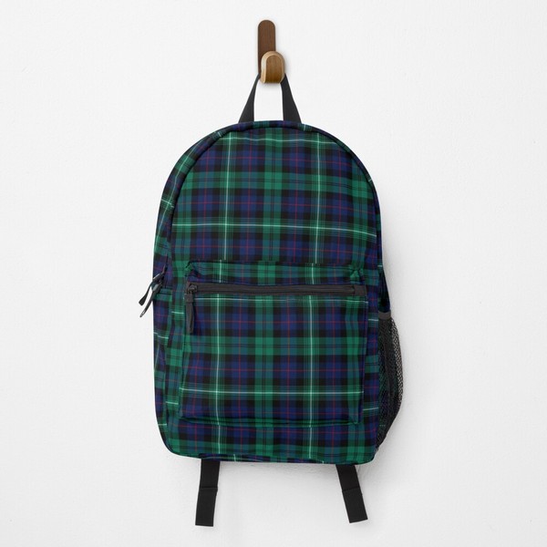 Clan Urquhart tartan backpack