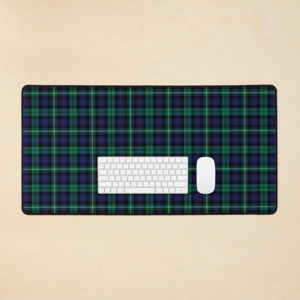 Clan Urquhart tartan desk mat