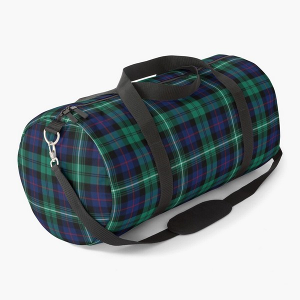 Clan Urquhart tartan duffle bag