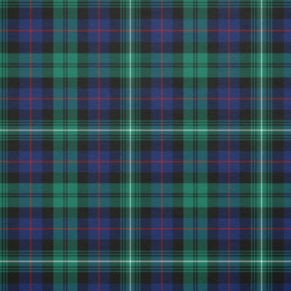 Clan Urquhart tartan fabric