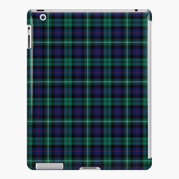 Clan Urquhart tartan iPad case