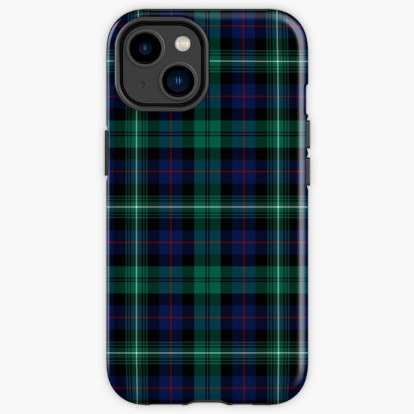 Clan Urquhart tartan iPhone case