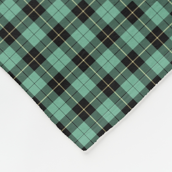 Wallace Ancient Hunting tartan fleece blanket