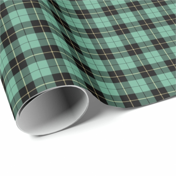 Wallace Ancient Hunting tartan wrapping paper