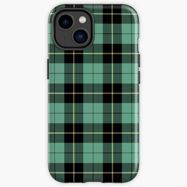 Clan Wallace Ancient Hunting Tartan iPhone Case