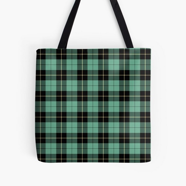 Wallace Ancient Hunting tartan tote bag