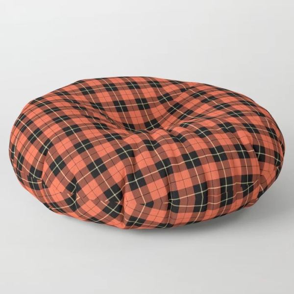 Clan Wallace Ancient Tartan Floor Pillow