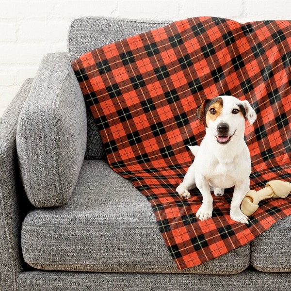 Clan Wallace Ancient Tartan Pet Blanket