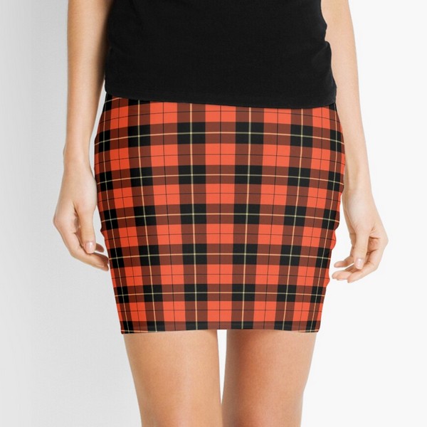 Wallace Ancient tartan mini skirt