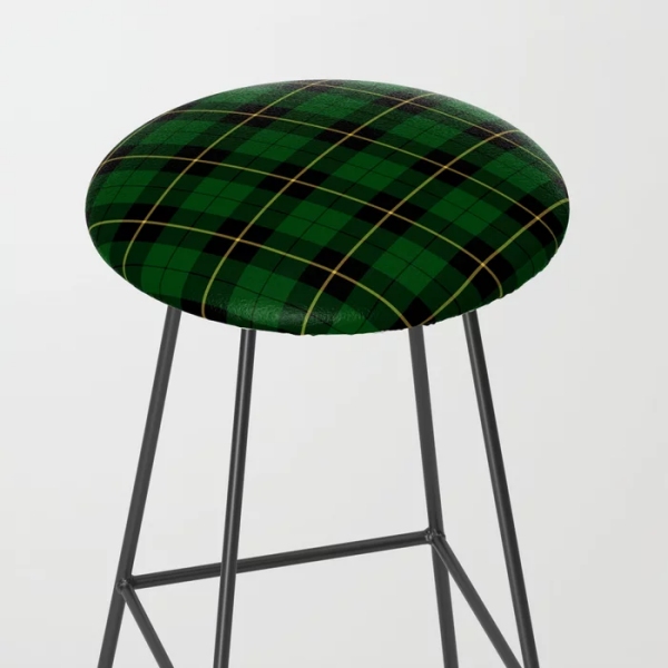 Clan Wallace Hunting Tartan Bar Stool