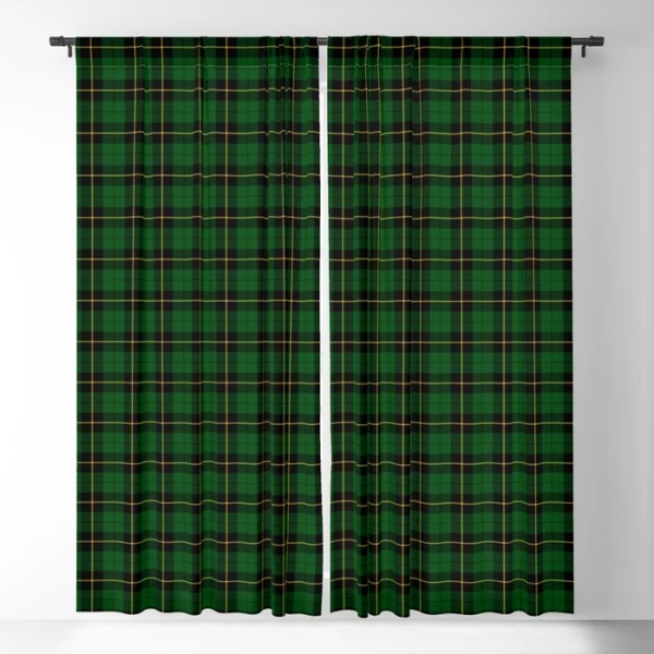 Clan Wallace Hunting Tartan Curtains