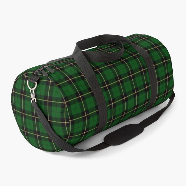 Wallace Hunting tartan duffle bag