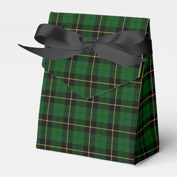 Clan Wallace Hunting Tartan Favor Boxes