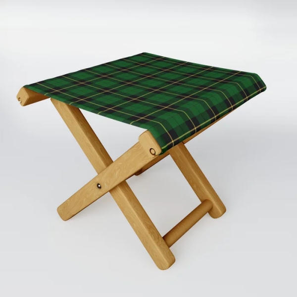 Wallace Hunting tartan folding stool