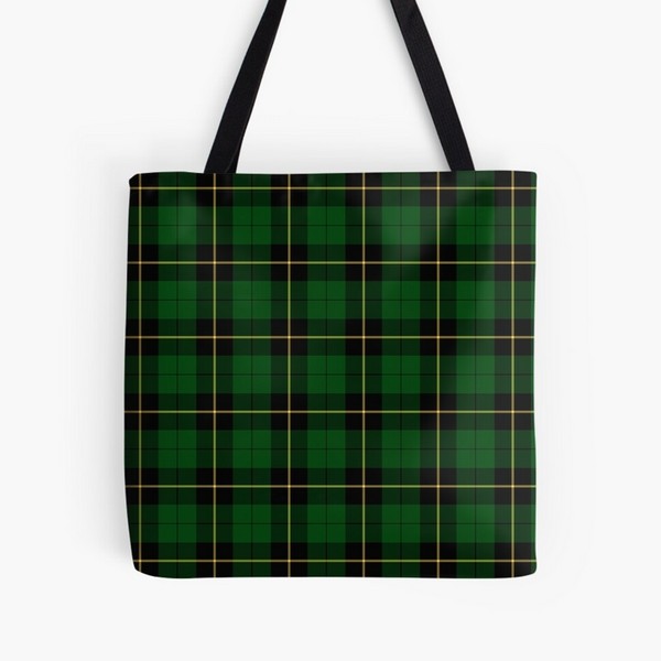 Wallace Hunting tartan tote bag