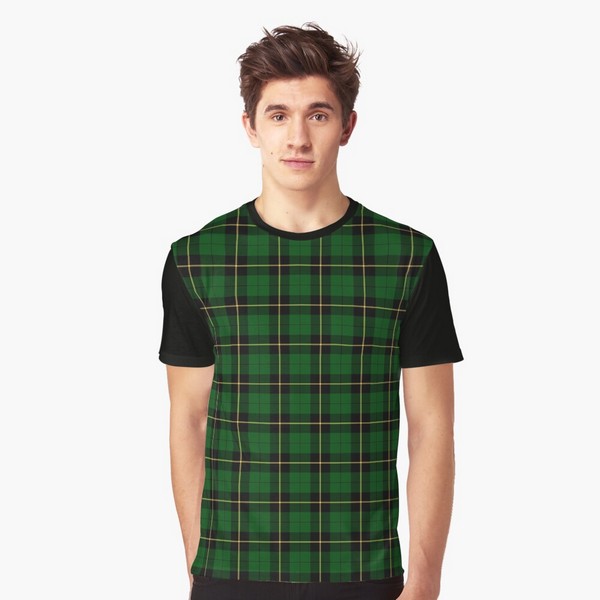 Wallace Hunting tartan tee shirt