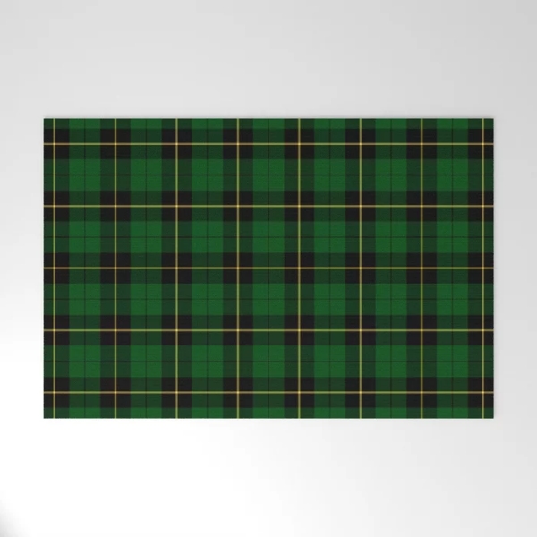 Clan Wallace Hunting Tartan Welcome Mat