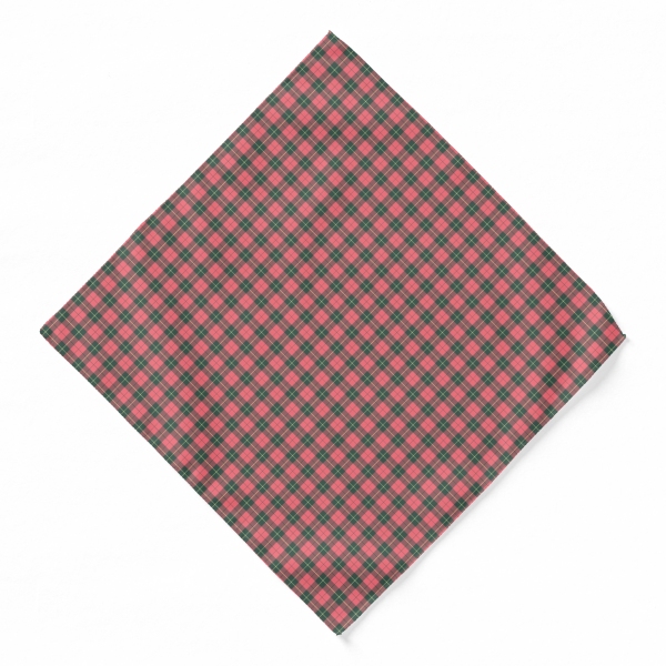 Wallace Weathered tartan bandana