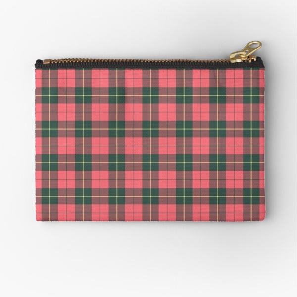 Wallace Weathered tartan accessory bag