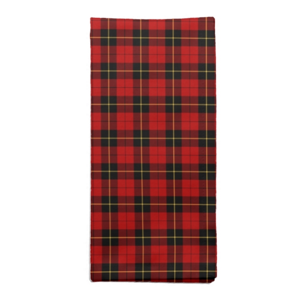 Clan Wallace Tartan Cloth Napkins