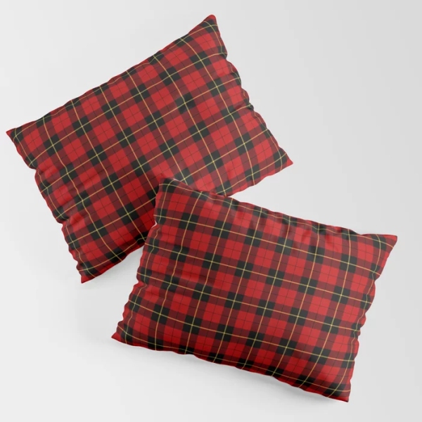 Clan Wallace Tartan Pillow Shams