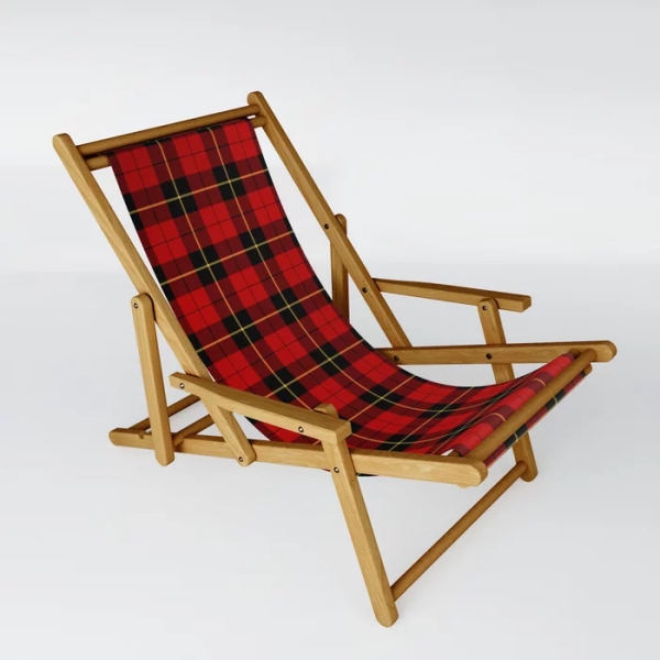 Wallace tartan sling chair