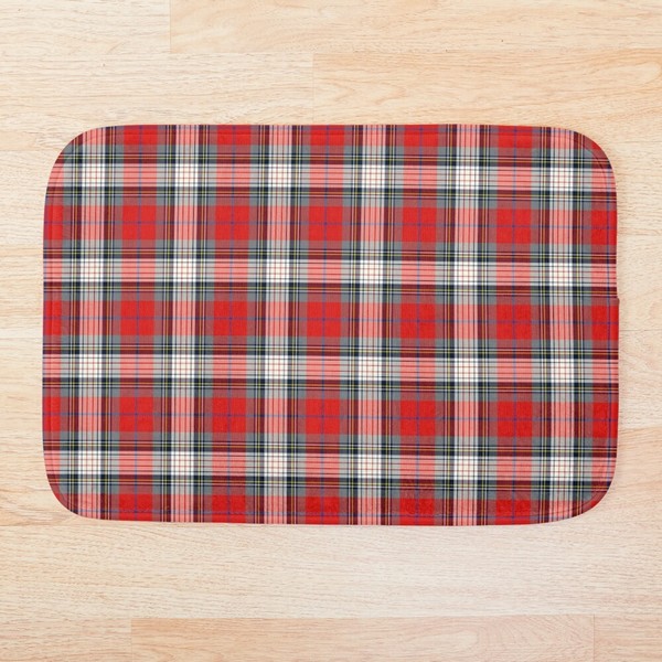 Clan Warden tartan floor mat