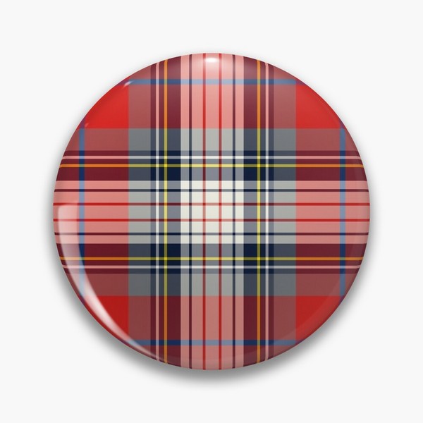 Clan Warden Tartan Pin