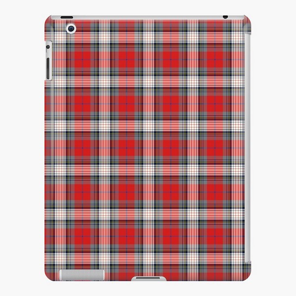 Clan Warden tartan iPad case