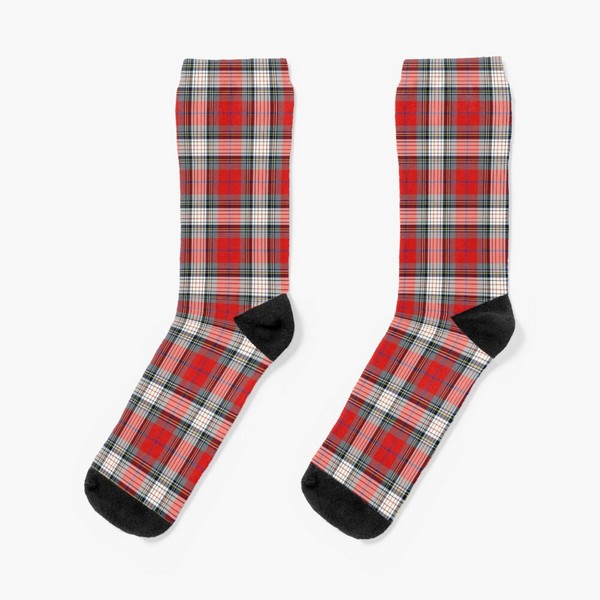 Clan Warden tartan socks