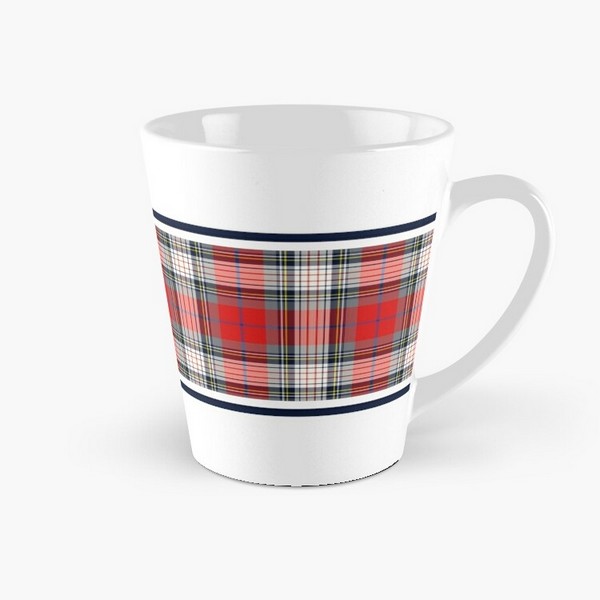 Clan Warden tartan tall mug