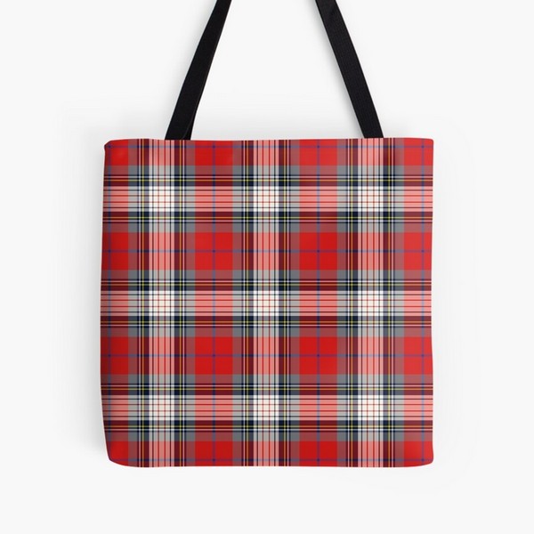 Clan Warden tartan tote bag