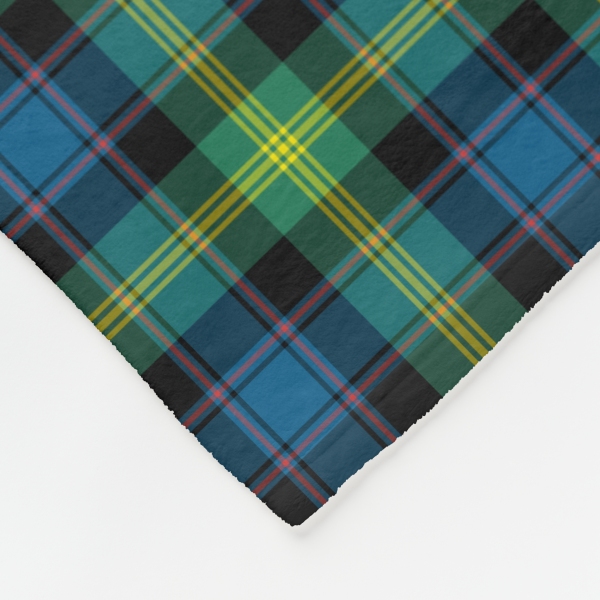 Watson tartan fleece blanket