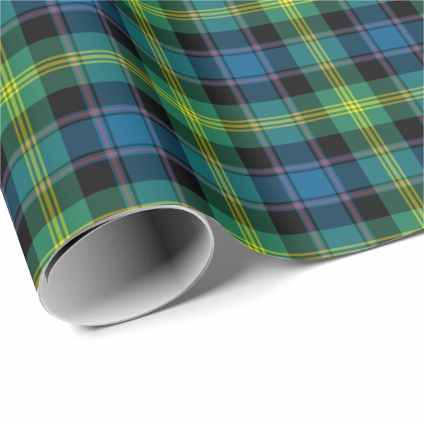 Watson tartan wrapping paper