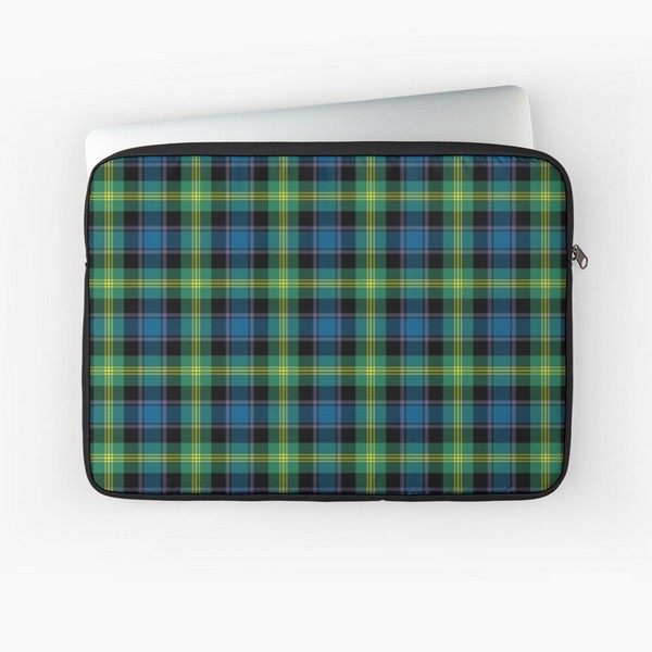 Watson tartan laptop sleeve