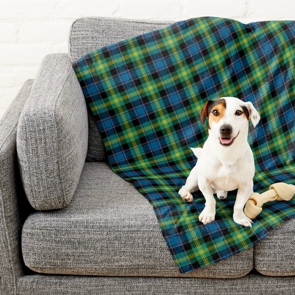 Clan Watson Tartan Pet Blanket