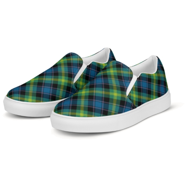 Clan Watson Tartan Slip-On Shoes